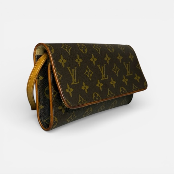 Louis Vuitton Twin Pochette GM Monogram Crossbody Vintage LV Bag - Picture 3 of 10